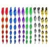 Repellente Per Uccelli, 12 Pezzi Scaccia Uccelli Spaventapasseri Spirale Del Vento Spirale Riflettente Repellente Rotante Per Spaventare Uccelli, 6 Colori (30cm) Versailles